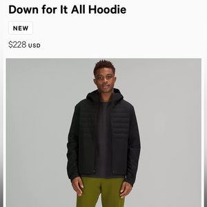 Lululemon Down For It All Jacket